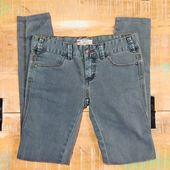 Free People Millenium Colored Skinny Jeans 25 - Picture 2 of 6